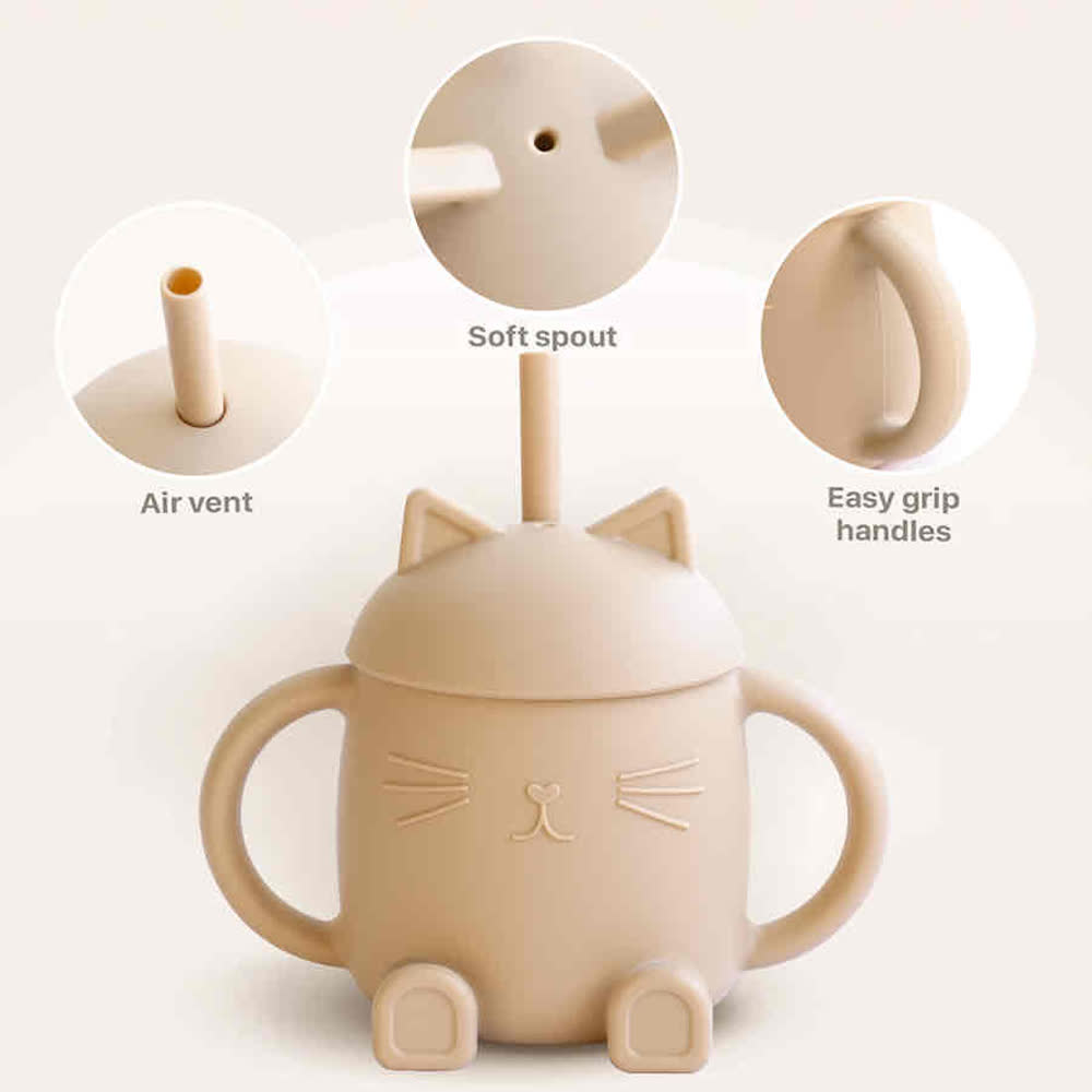Silicone Tableware Toddler Water Bottle 5
