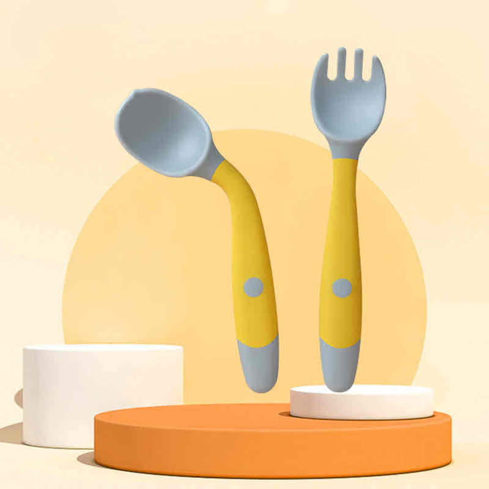 Silicone Spoon Fork Set 5