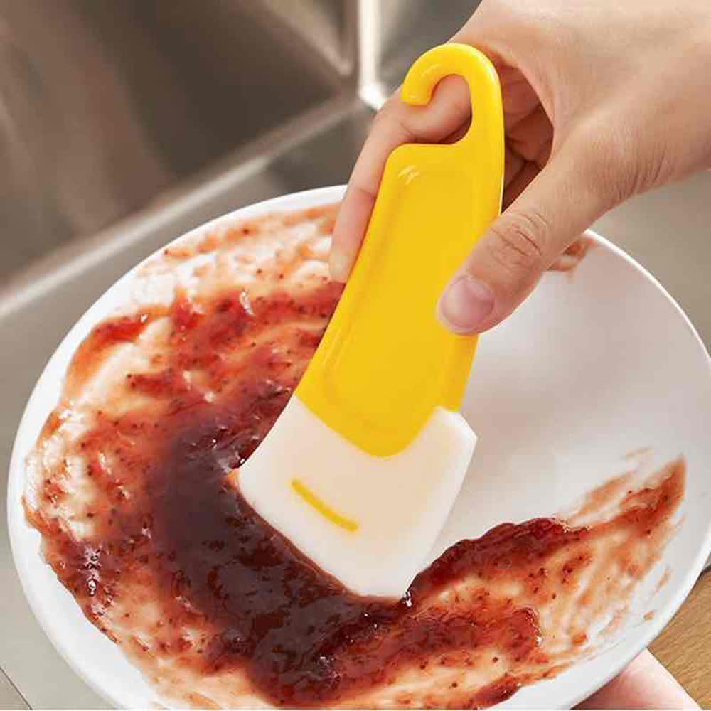 Silicone Soft Scraper Pan Cleaning Scraper 2