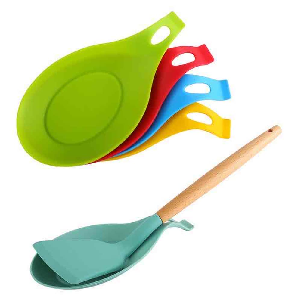 Multipurpose Silicone Spoon Rest Pad 4