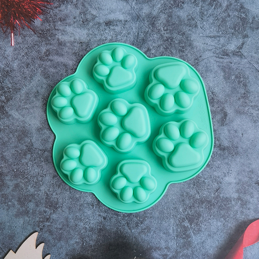 Paw Print Silicone Mold Dog Cat Animal Paw Mould 5