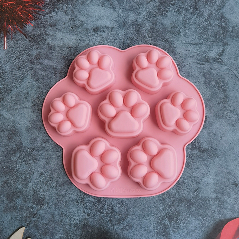 Paw Print Silicone Mold Dog Cat Animal Paw Mould 4