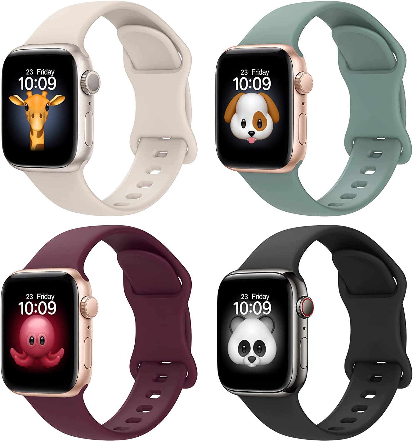 For Apple Silicone Wristband 8