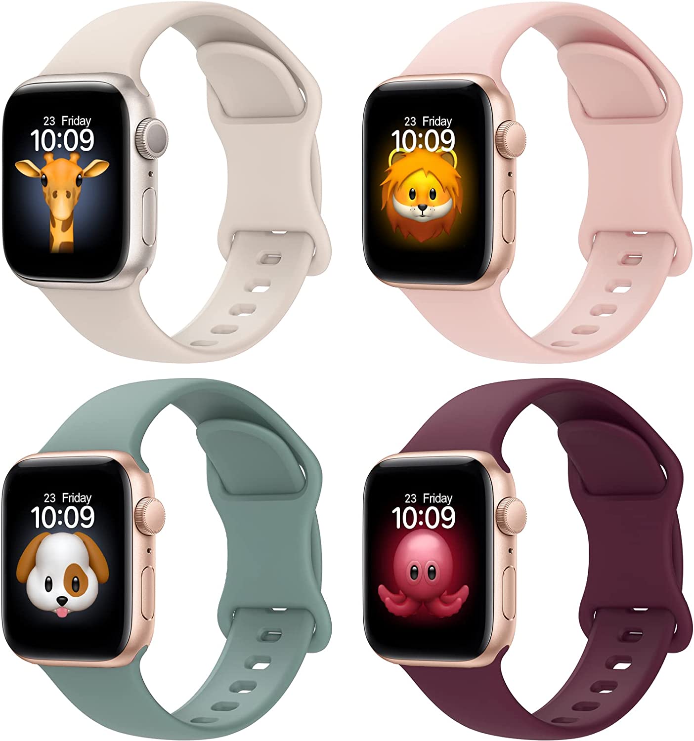 For Apple Silicone Wristband 6