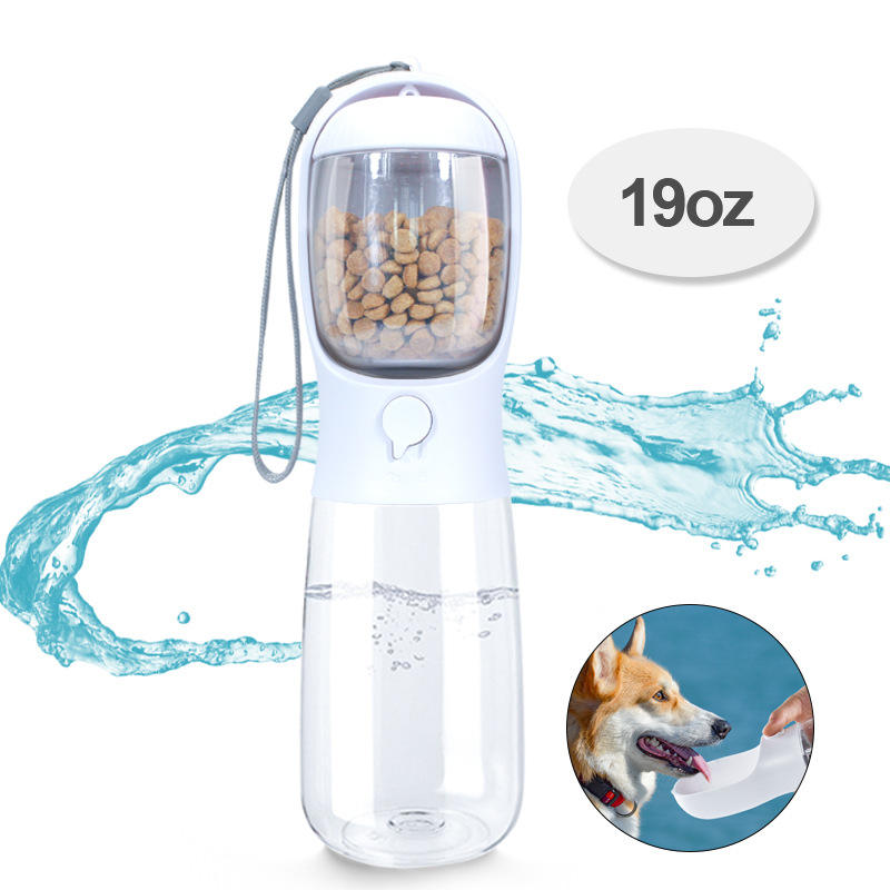Dog Water Bottle with Food Storage Box Silicone Bowls 3