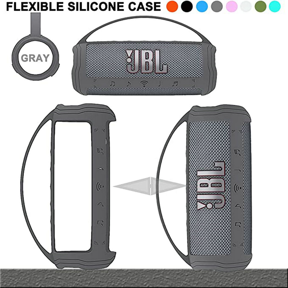 Silicone Cover Case For JBL Flip 6 Portable Bluetooth Speaker 3
