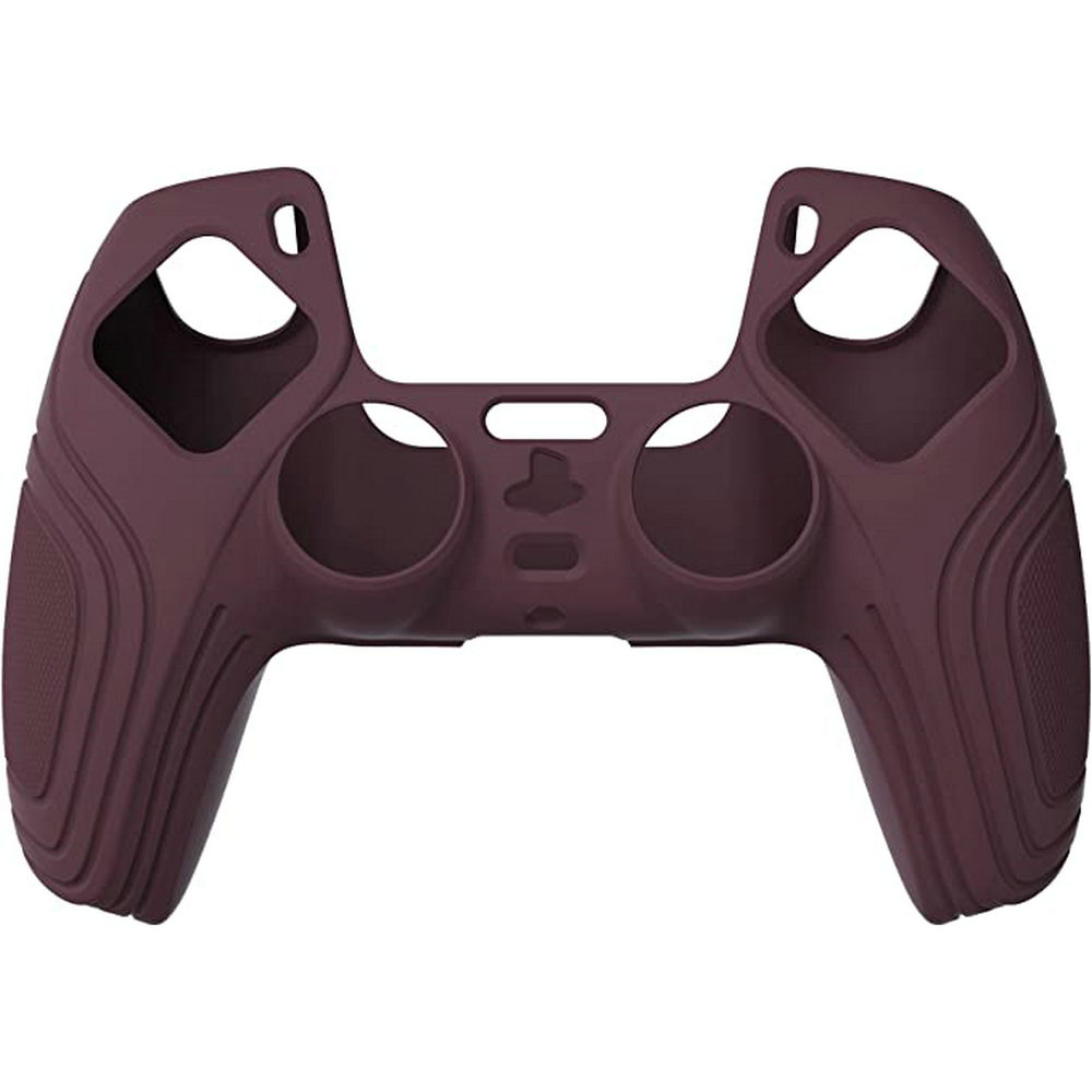 Ergonomic Soft Rubber Protective Case For Playstation 5 Ps5 Controller With Black Thumb Stick Caps 6
