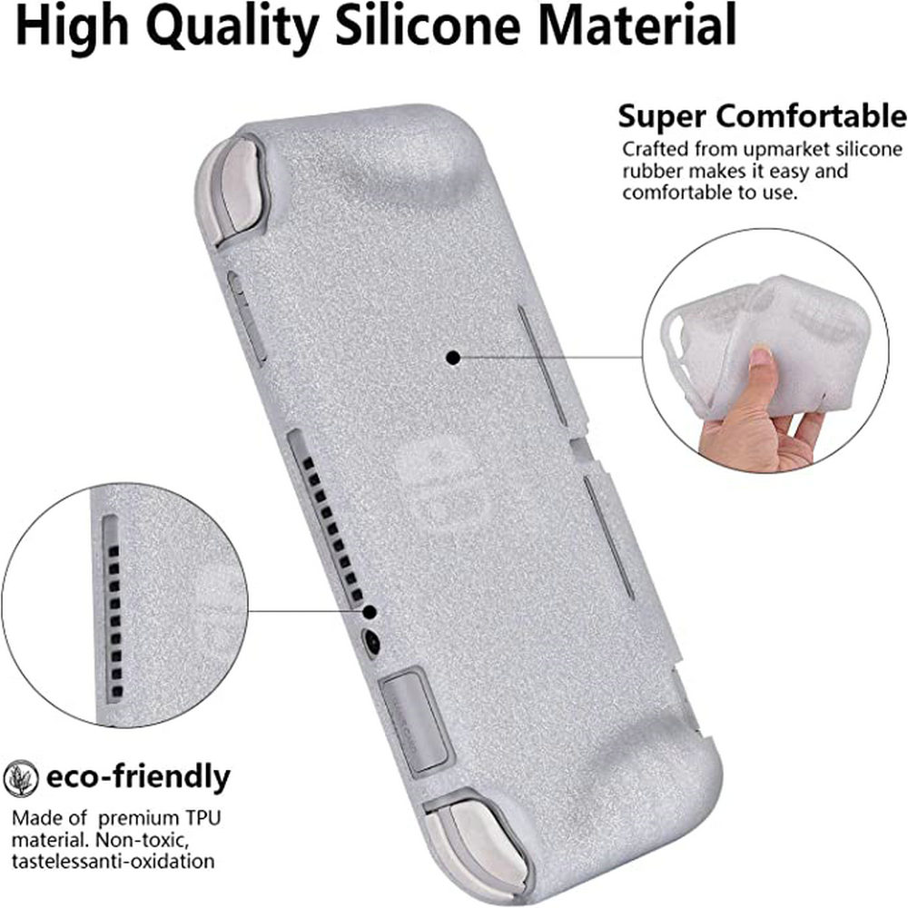 Silicone Protective Bling Case For Nintendo Switch Lite 4