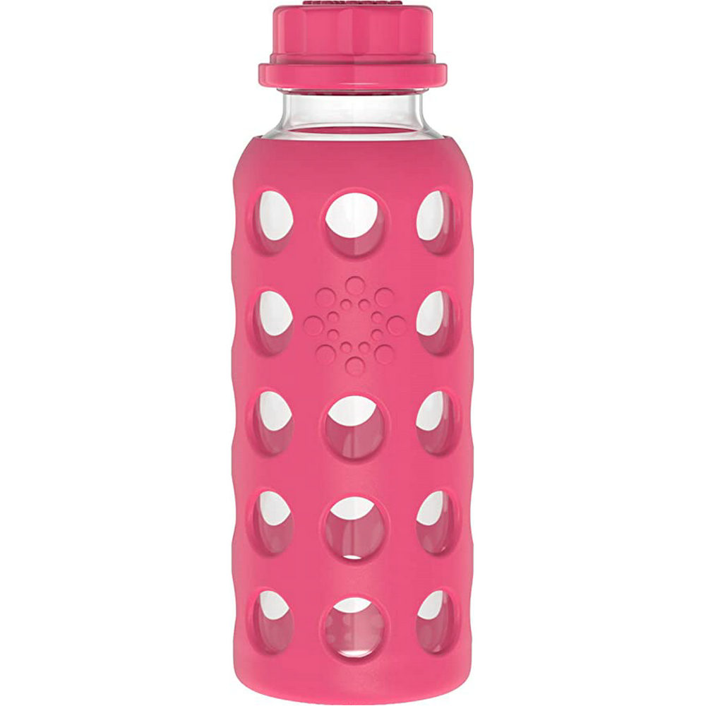Baby Glass Beverage Bottle With Silicone 4