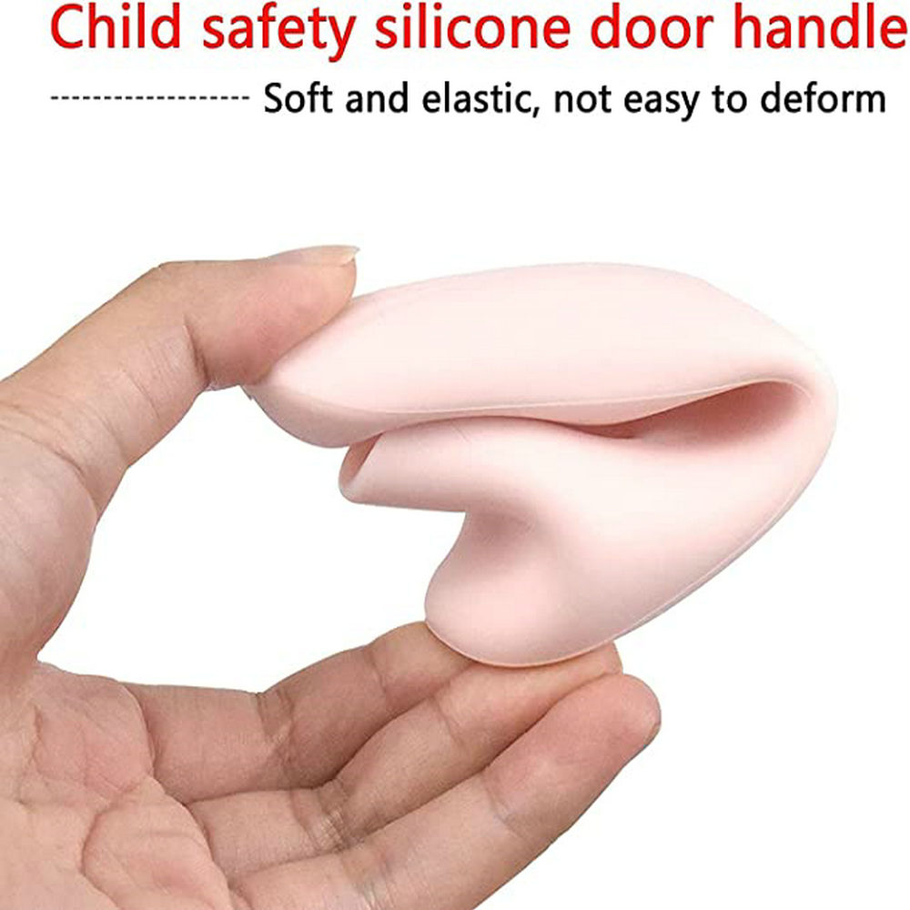 Baby Safety Equipment Door Handle Cover Silicone Door Handle Glove Cover 3