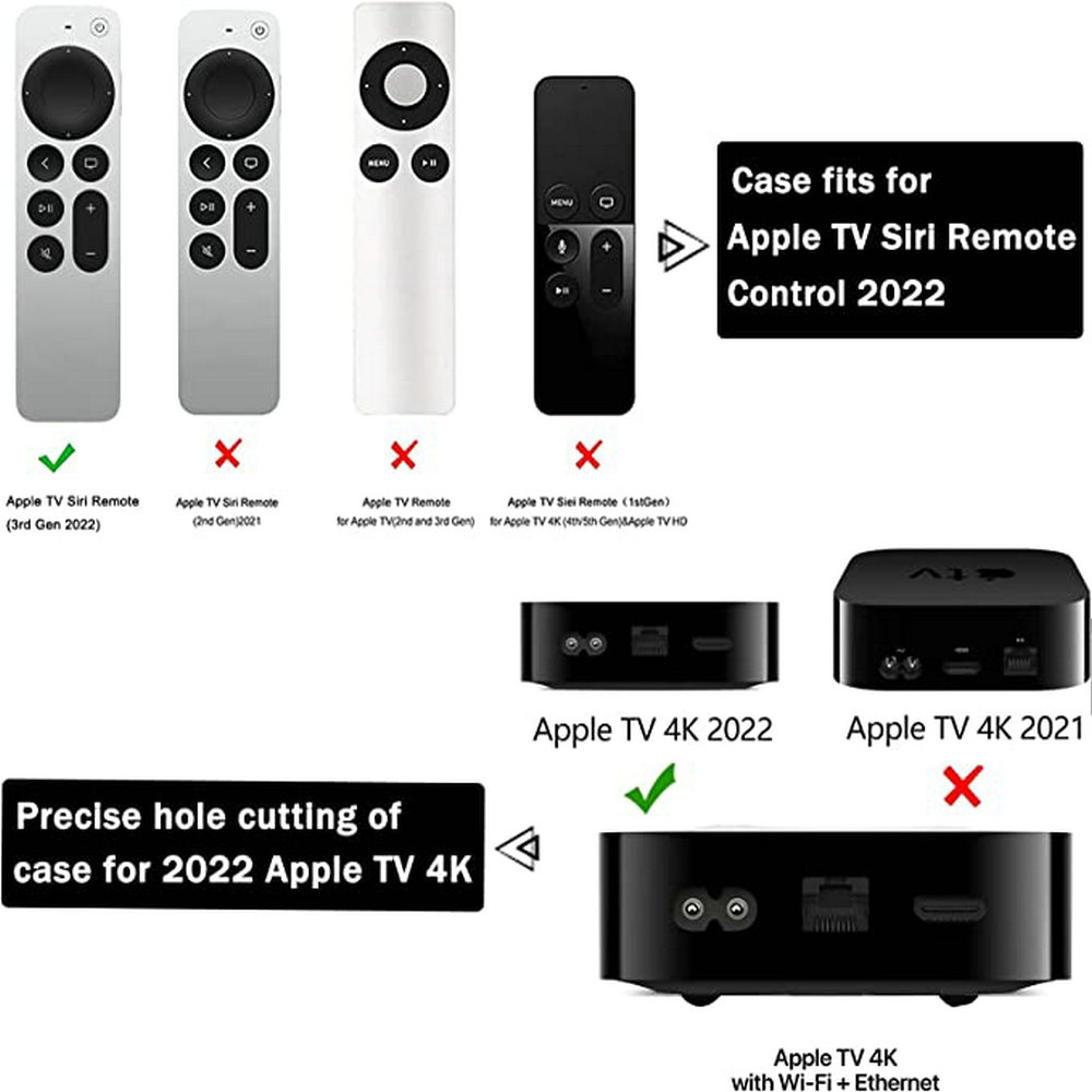 Compatible Apple Tv 4K 3rd Silicone 2