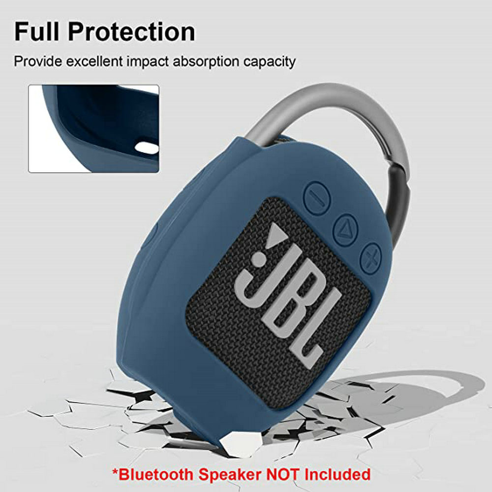 Silicone Case Compatible with JBL Clip 4 Portable Bluetooth Speaker 6