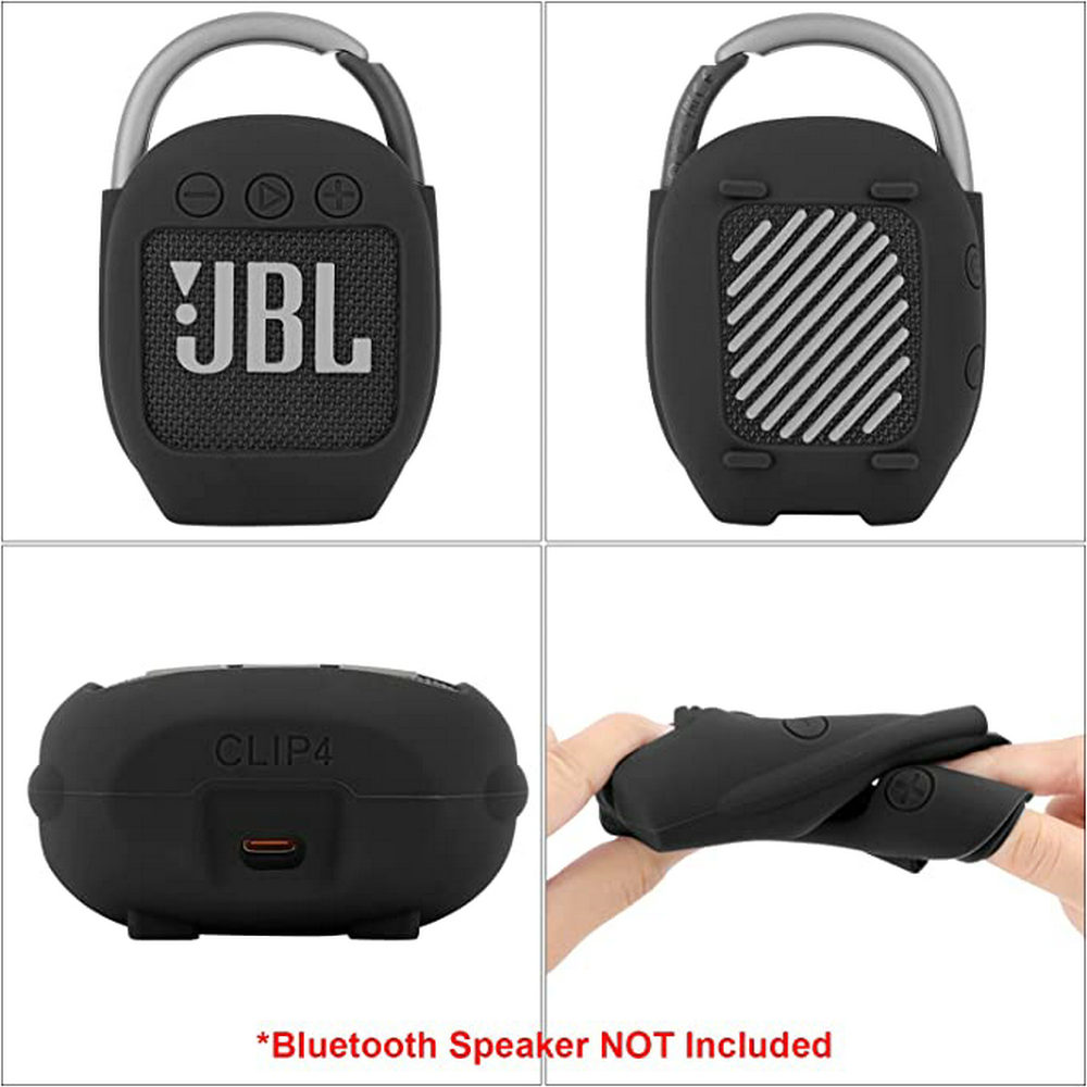 Silicone Case Compatible with JBL Clip 4 Portable Bluetooth Speaker 2