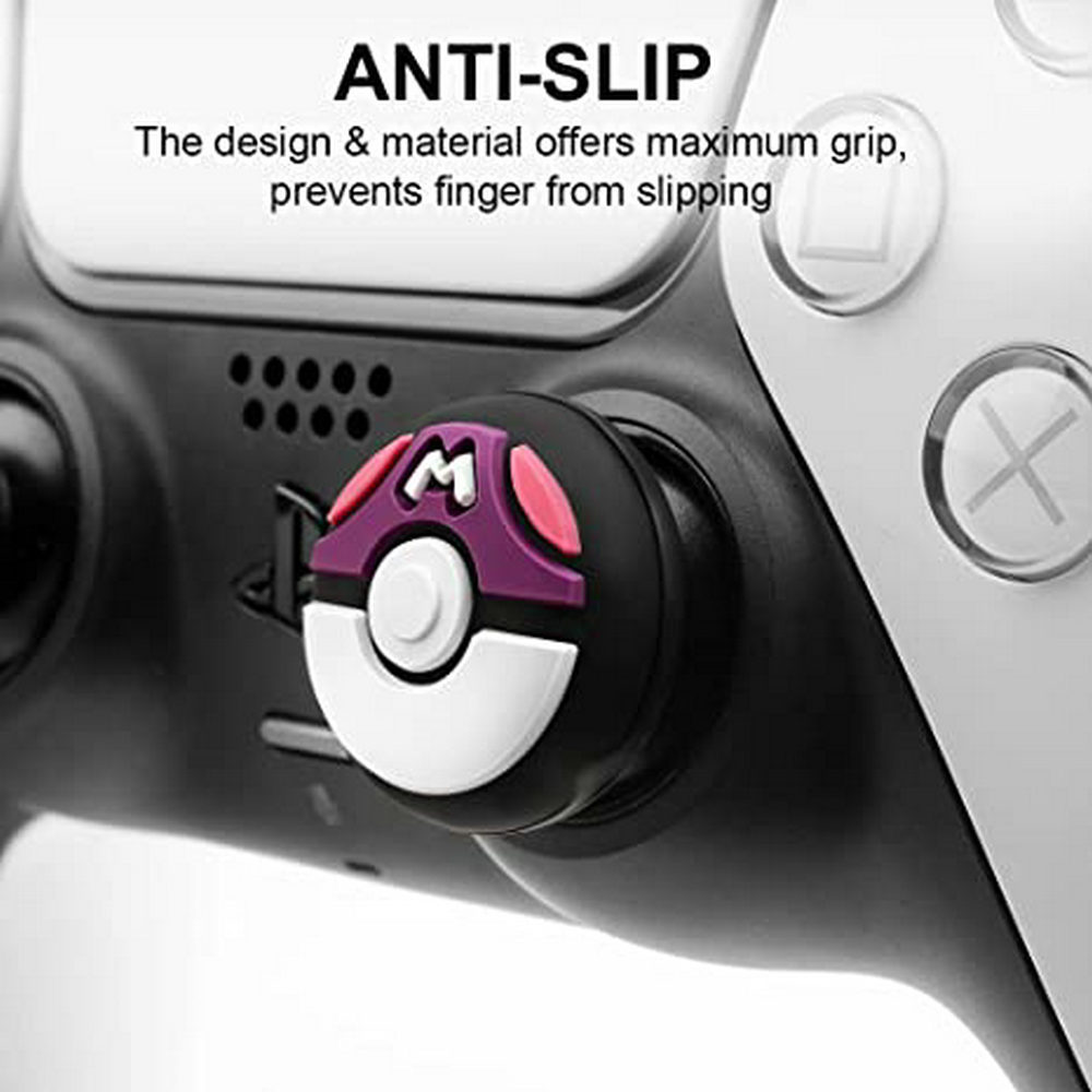 Silicone Analog Stick Caps Cover Compatible Nintendo Switch Pro Controller 5