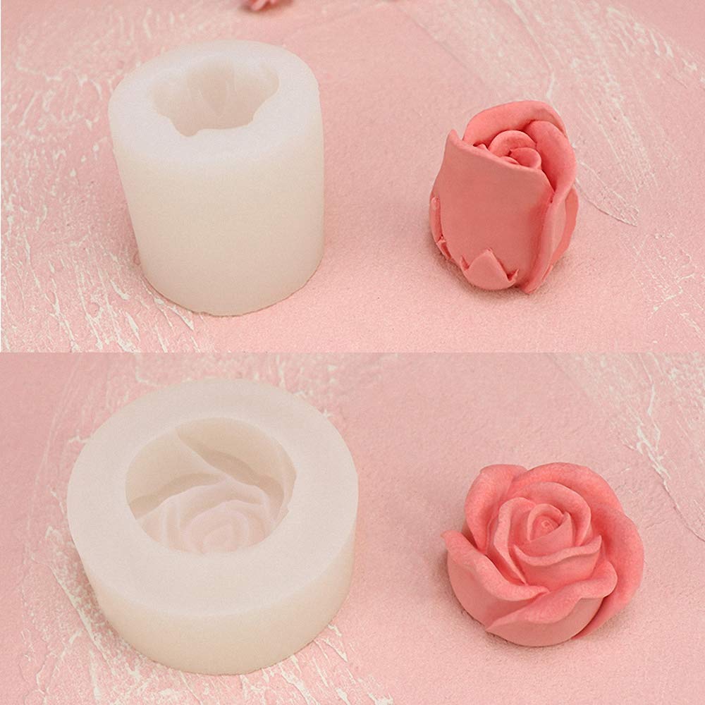 Rose Candle Mold 2