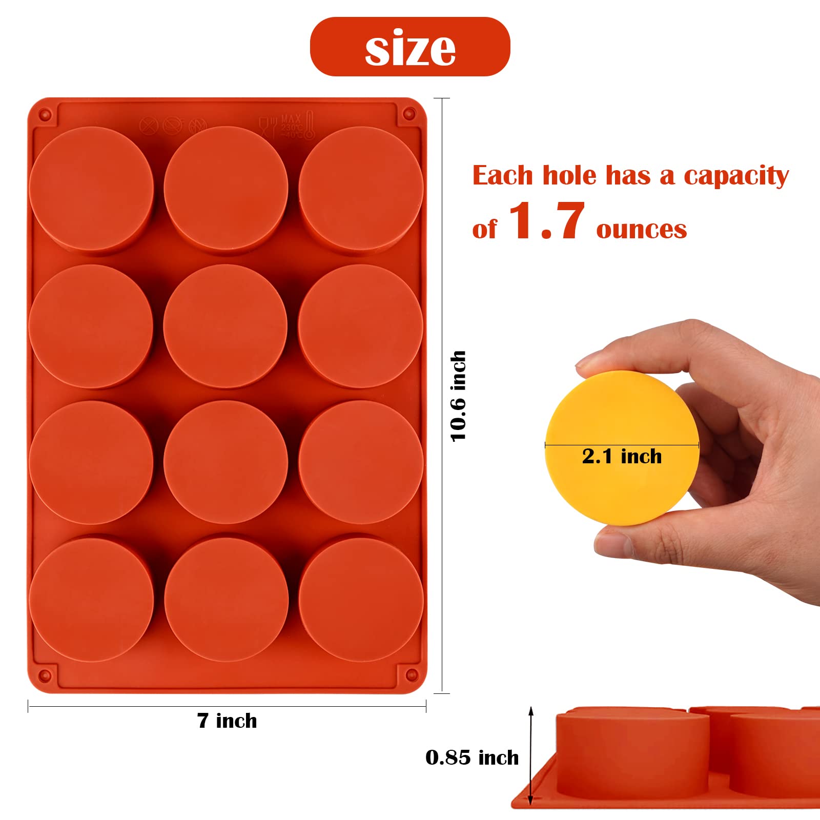 Round Soap Mold 2