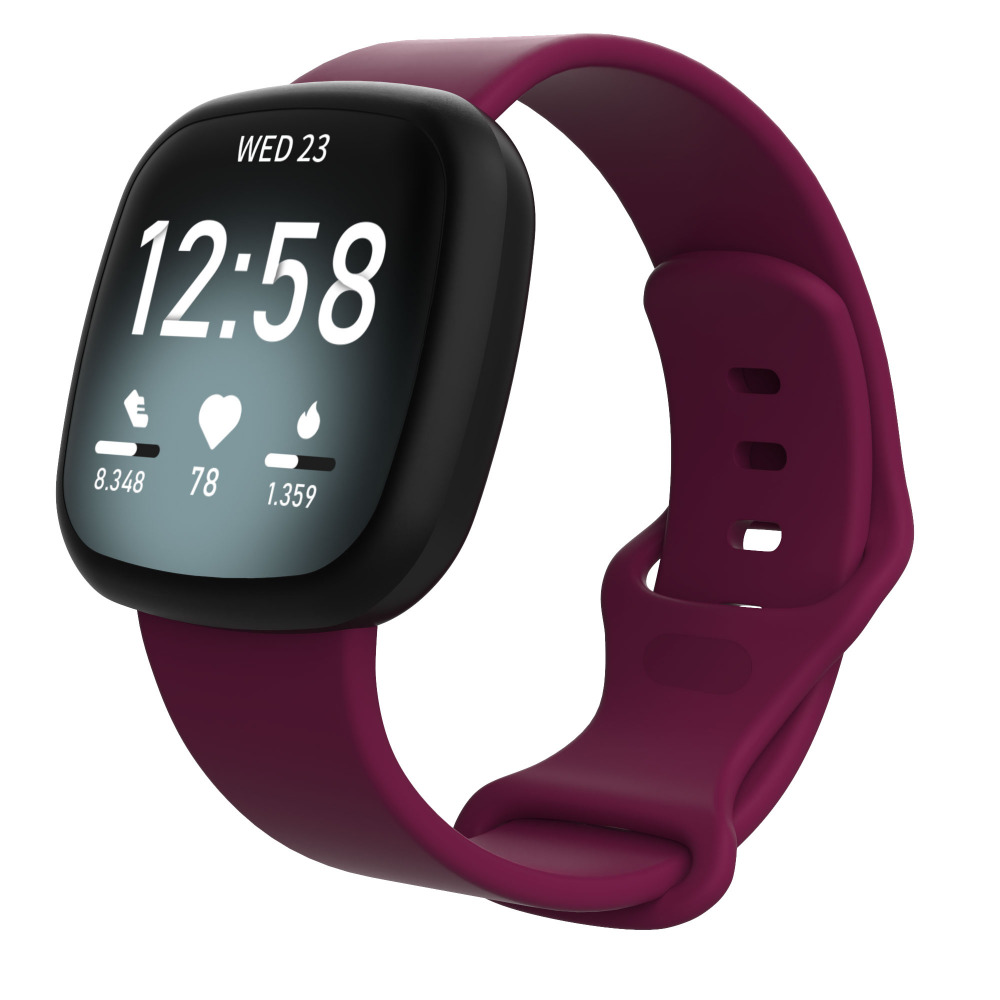 Silicone Strap For Fitbit Versa 3 3