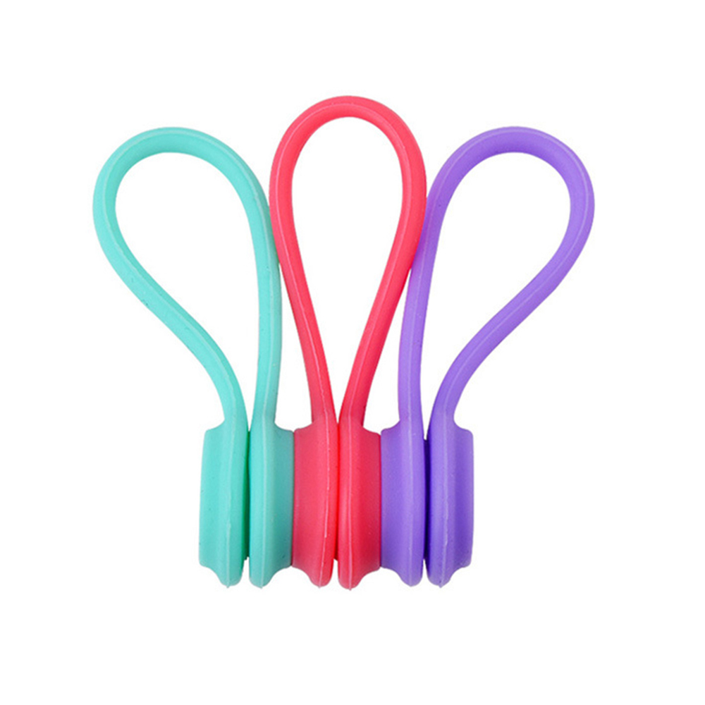 Soft Silicone Magnetic Cable Winder