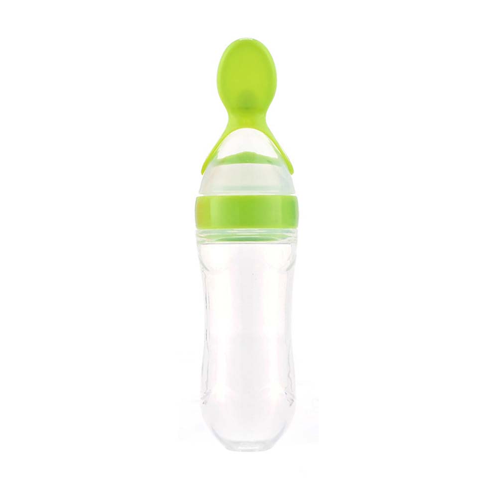 silicone food bottle Creative feeder makes it easy for babies to feed dishes 3