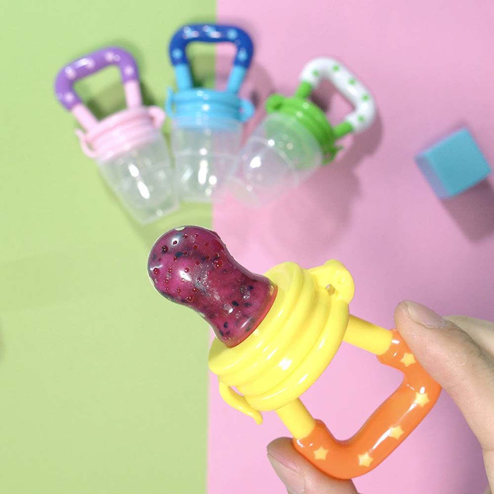 Baby fruit supplement feeding pacifier food-grade silicone vegetable fruit feeding teat 2
