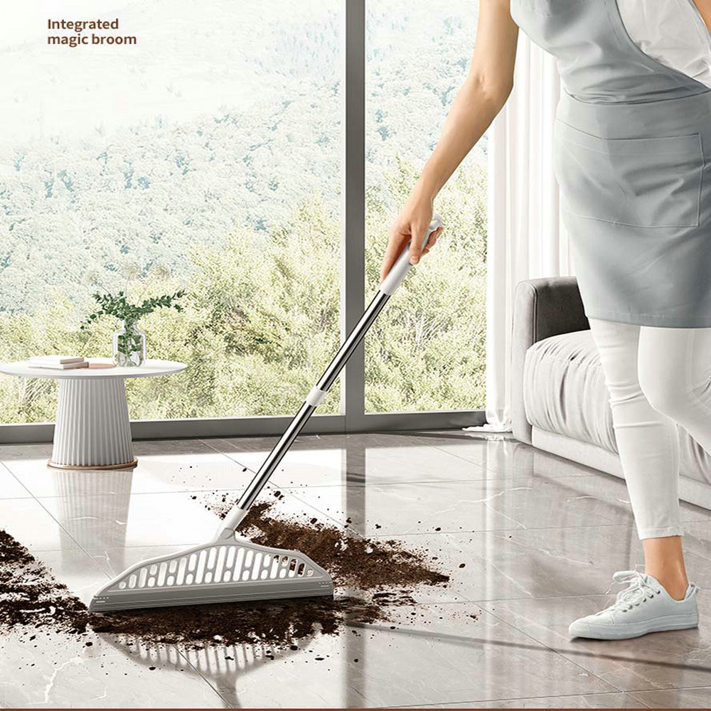 Magic broom home sweeping floor wiper scraper floor mop toilet hair artifact  2