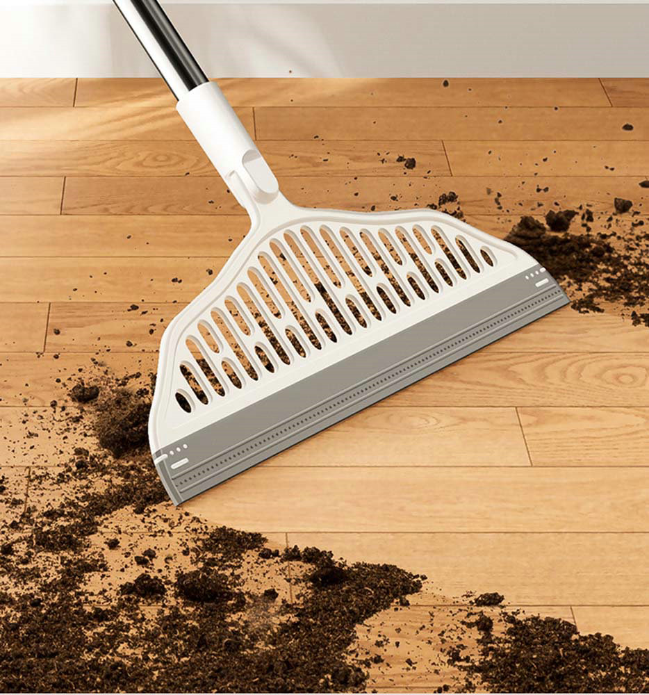 Magic broom home sweeping floor wiper scraper floor mop toilet hair artifact  5