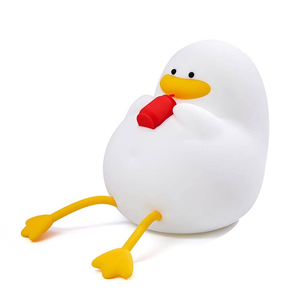  fun lamp cartoon silicone duck Night light
