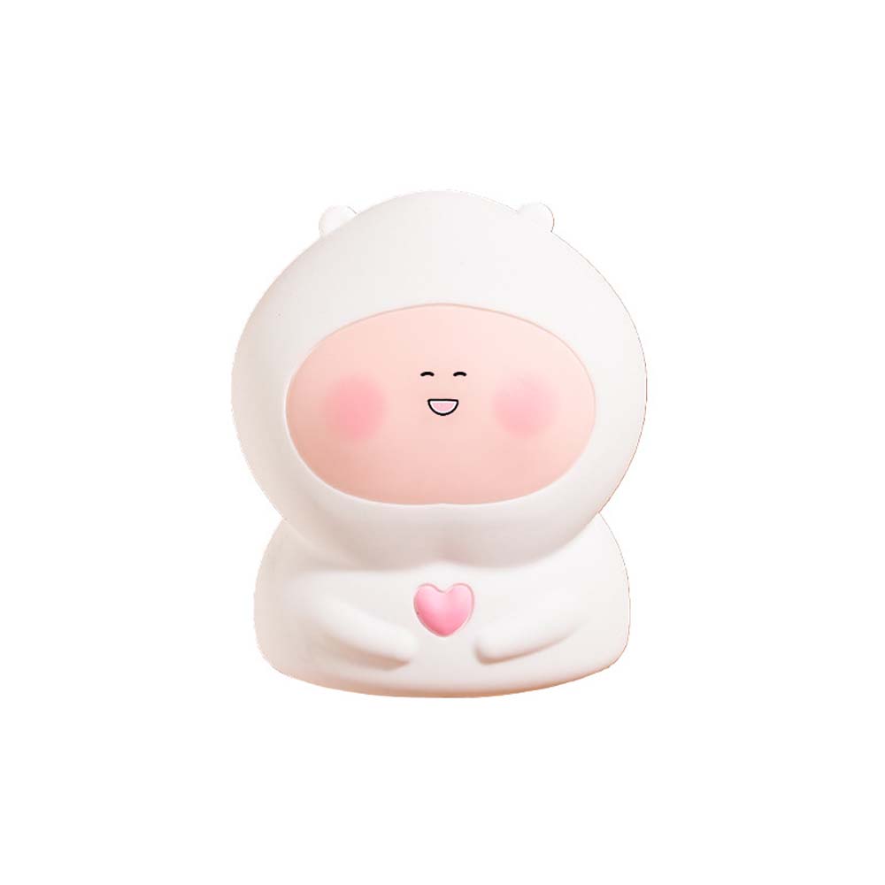 Remote control pat night light Baby bedroom pat light silicone night light 2