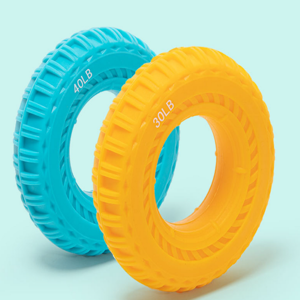 Grip strength device for men and women rehabilitation training hand strength silicone grip circle finger training exercise Flexible fingers 5