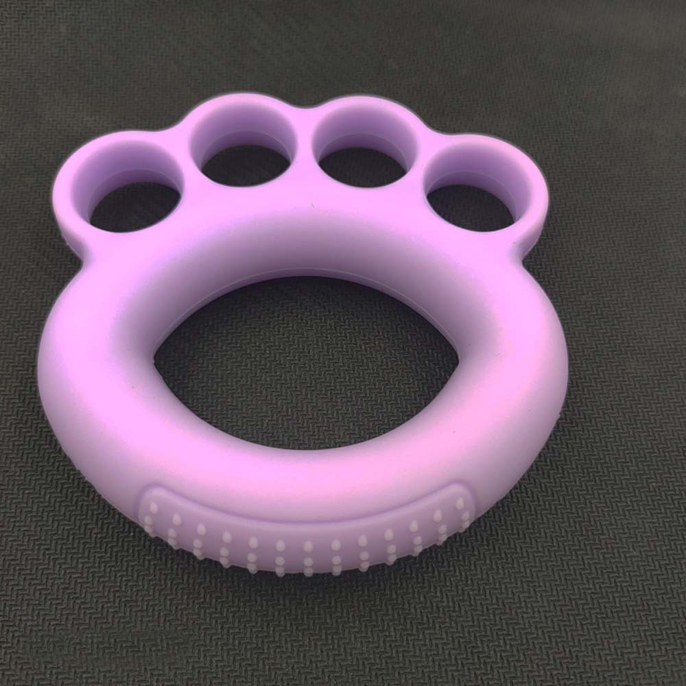  Grip strength device for men and women rehabilitation training finger exercise grip strength circle ball finger rubber ring 4