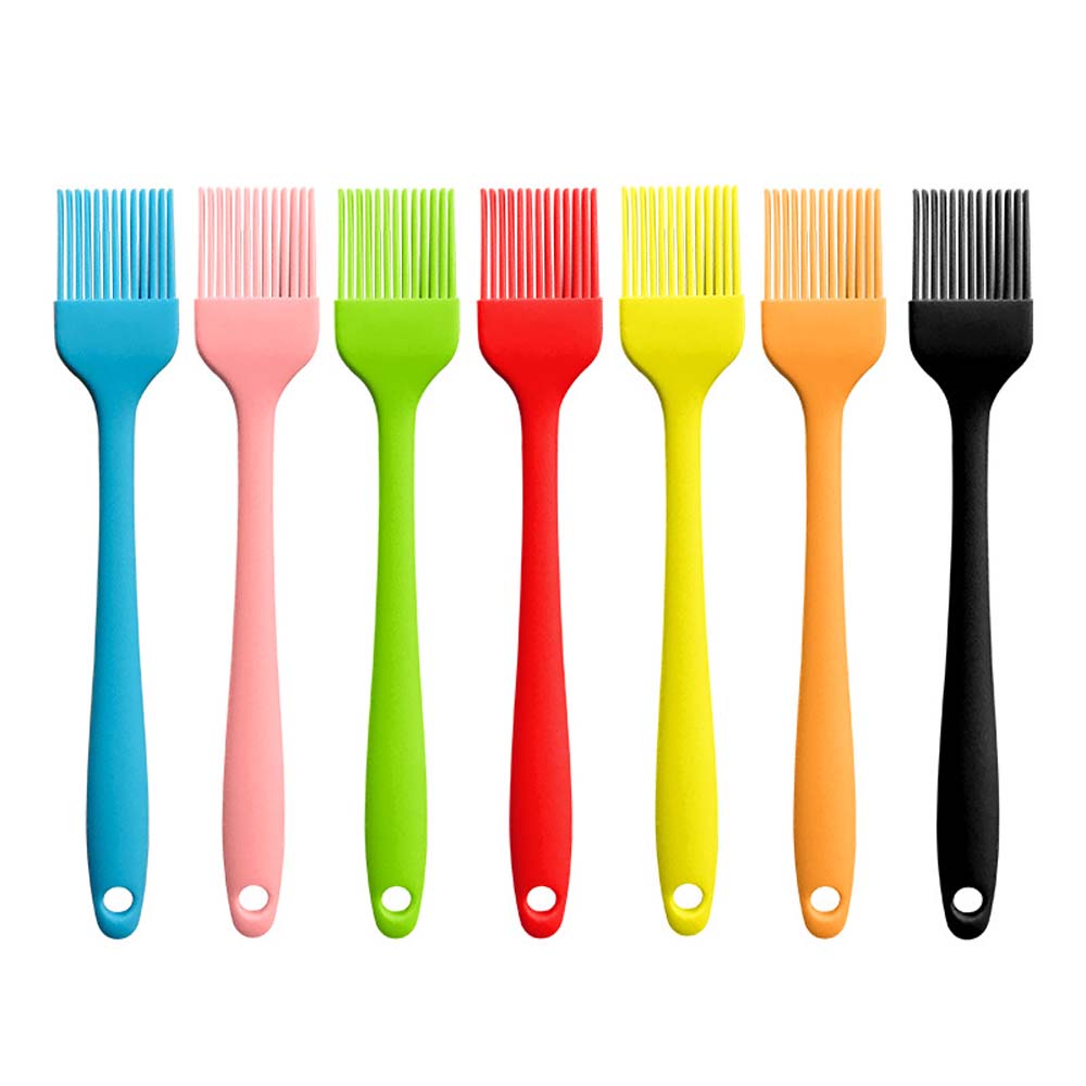 Small integrated silicone oil brush barbecue brush silicone brush baking tool silicone sweep household kitchen utensils