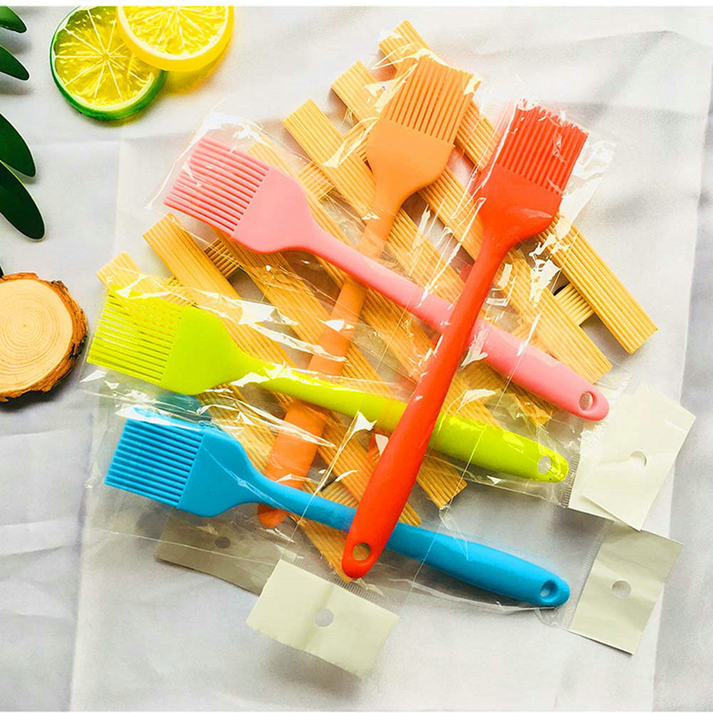 Small integrated silicone oil brush barbecue brush silicone brush baking tool silicone sweep household kitchen utensils 2