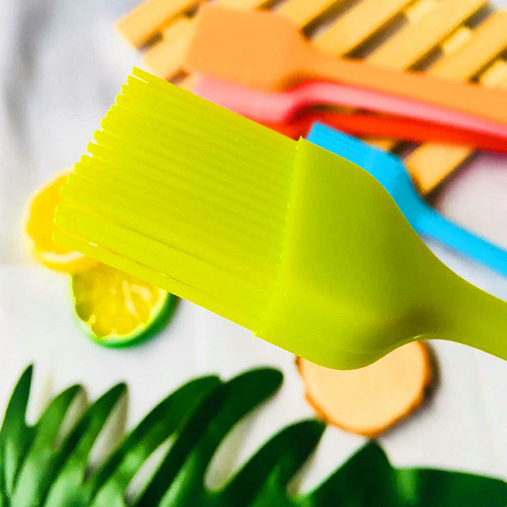 Small integrated silicone oil brush barbecue brush silicone brush baking tool silicone sweep household kitchen utensils 5