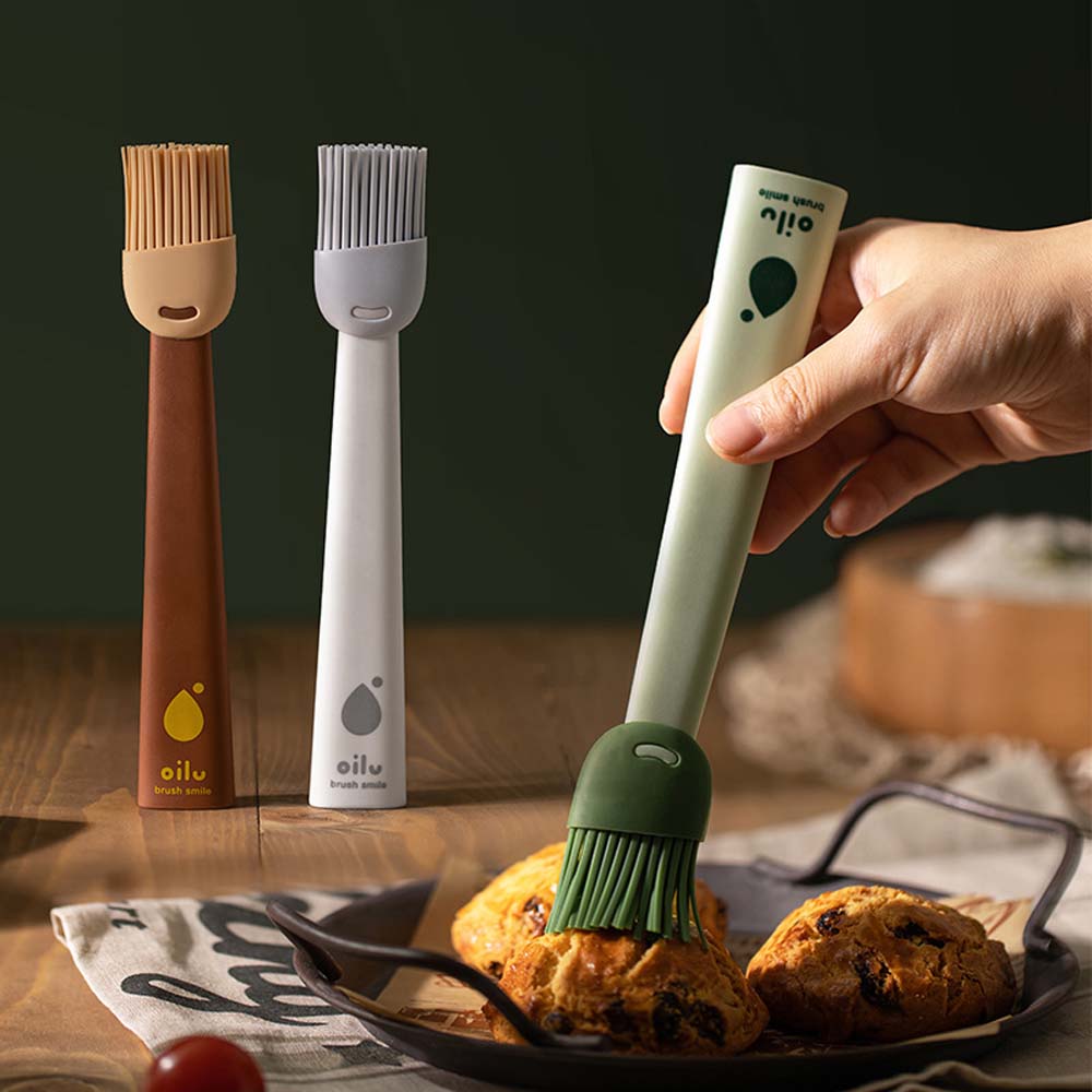 silicone brush oil brush outdoor barbecue brush kitchen baking spread food grade small bristle brush barbecue brush 2