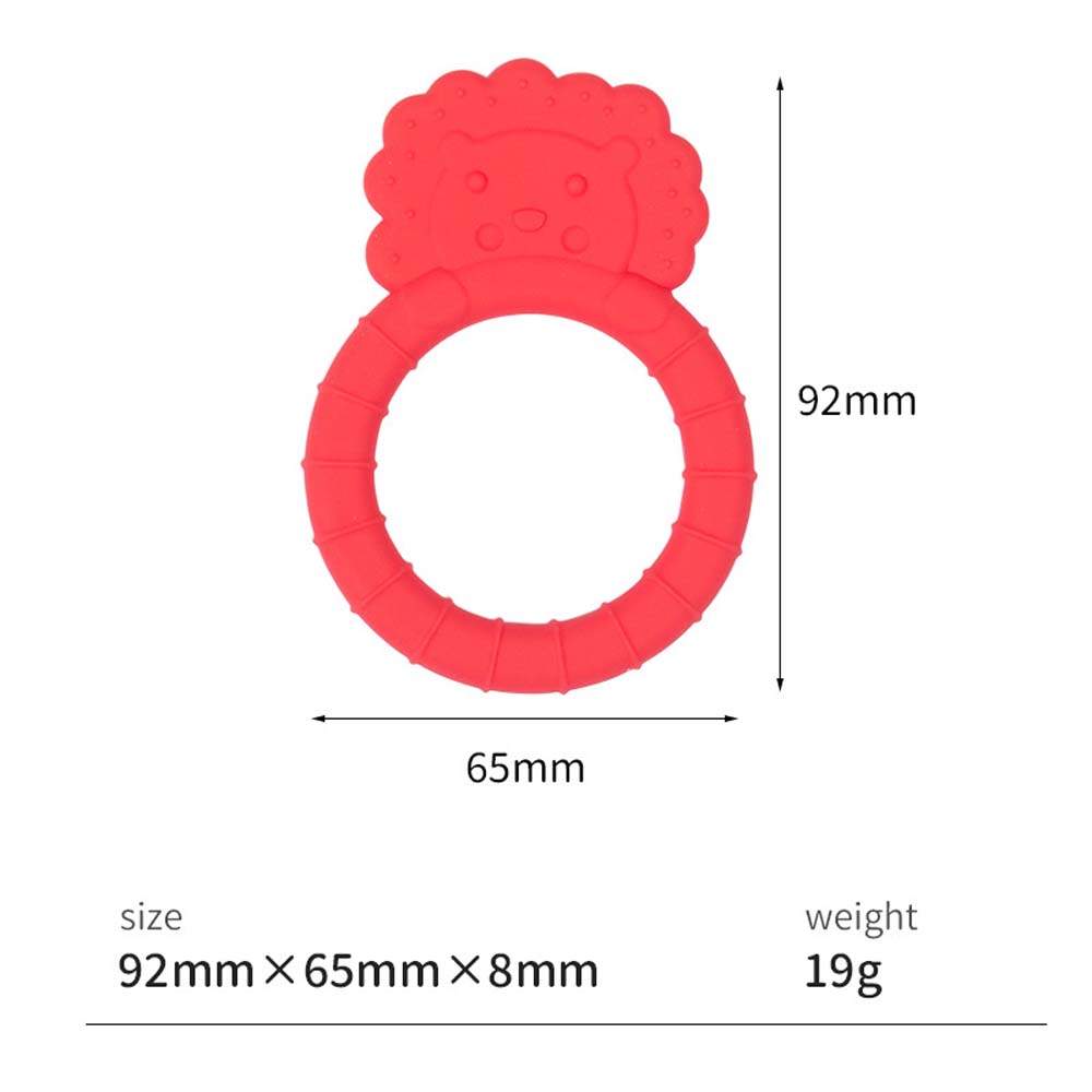 Baby teething stick bite glue baby food-grade silicone toys  hand holding tooth glue 4