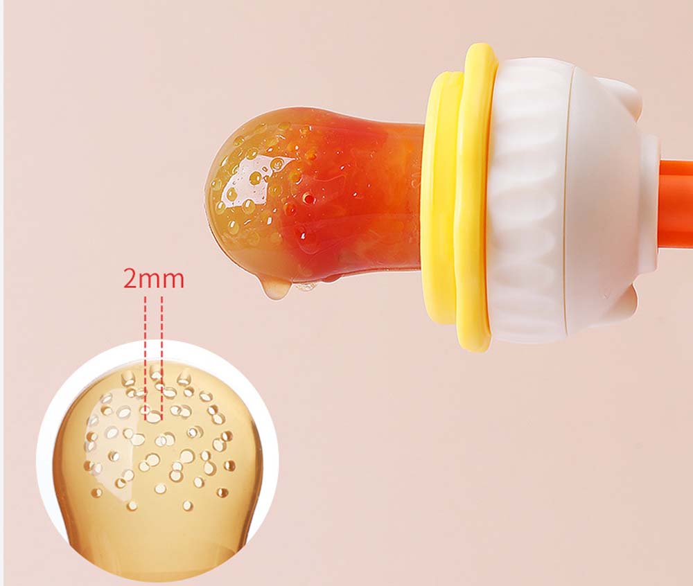 Baby juice fruit food supplement tooth gum fruit and vegetable bite bag baby teething stick food tool artifact 5