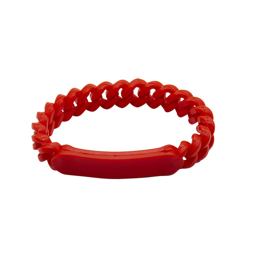 multi-color silicone twist bracelet Twist bracelet Woven bracelet can print LOGO
