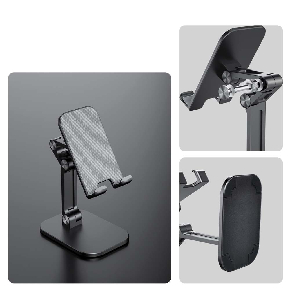Live broadcast stand portable foldable telescopic desktop stand New silicone anti-slip mobile phone stand Gift bracket 2