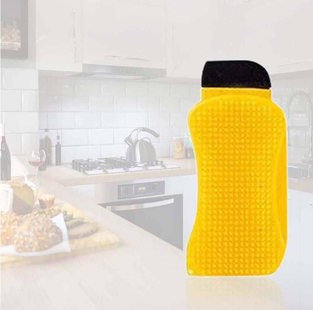 3-in-1 multifunctional brush Silicone dishwashing brush Multifunctional creative kitchen silicone dishwashing brush cleaning brush 4