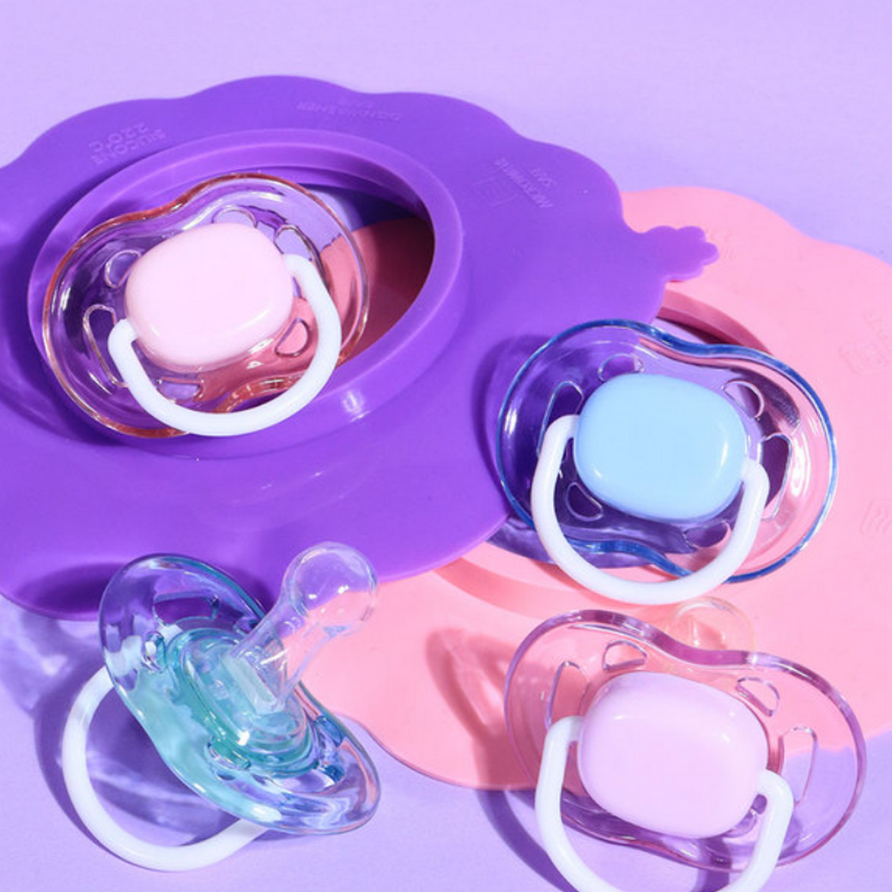 Soothing pacifiers super soft anti-flatulence silicone breast milk babies sleeping type over 1 year old 4