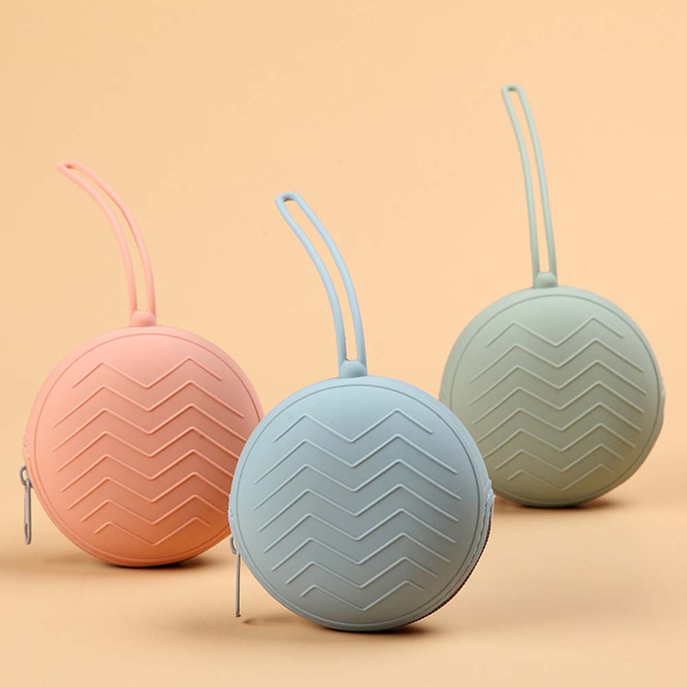 portable durable multi-functional cartoon children's silicone coin storage bag 4