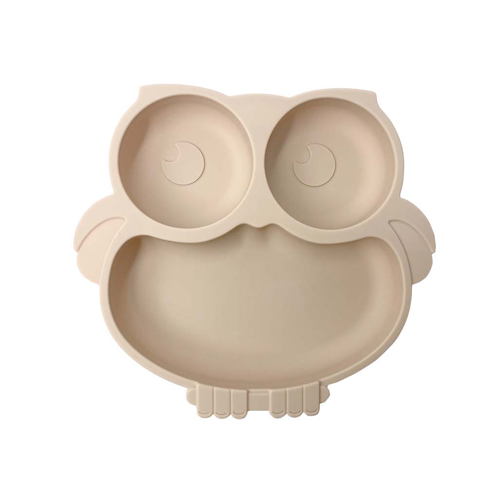 Food Grade Silicone Plate Designd Baby Learn To Eat Meal Box Cute Food  Container Environmental material 2