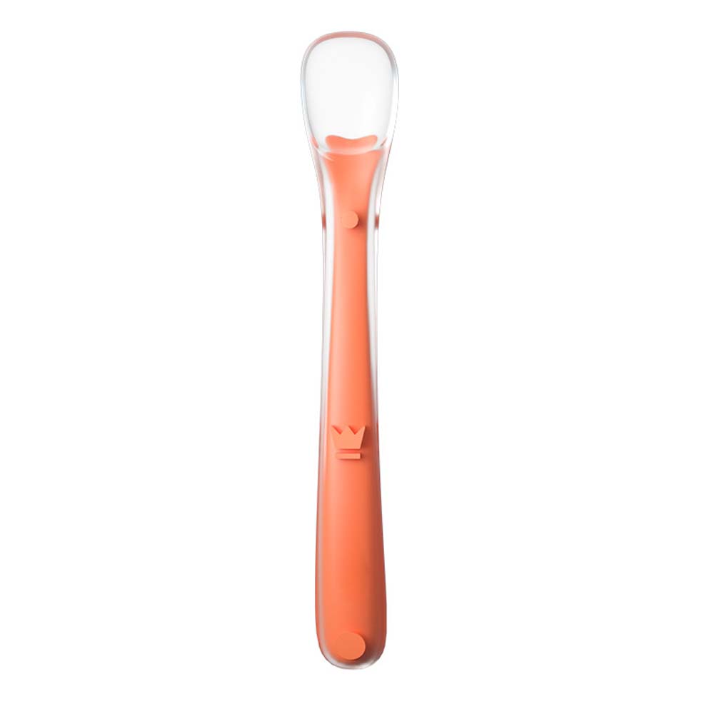 Baby silicone soft spoon  baby newborn eating spoon feeding spoon children's tableware	