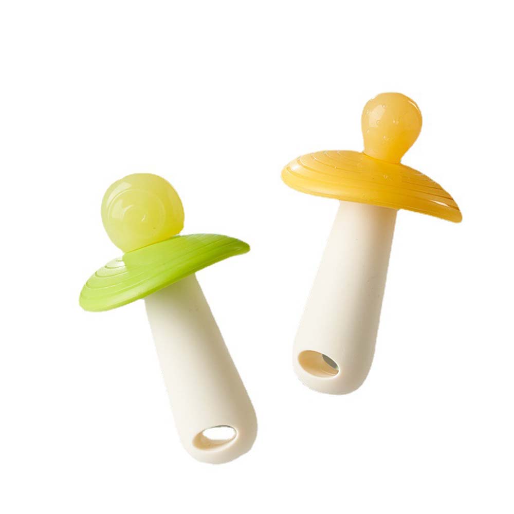 baby toothgel silicone toy 6 months baby bite glue anti-eating hand boiled anti-pacifying food grade teething stick 