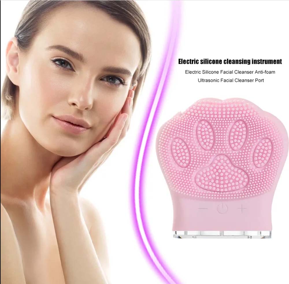 beauty products Deep Pore Cleaning Skin Massager Silicone Electric Facial Cleansing Brush 7