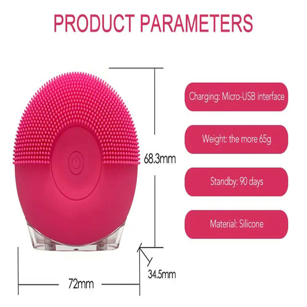facial cleansing brush beauty salon equipment silicone exfoliating skincare options beauty products for women 6
