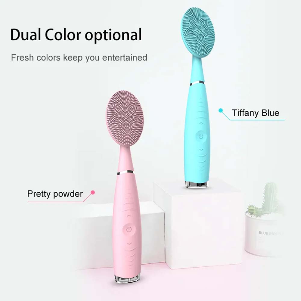 Top Selling Beauty Products Private Label Deep Face Cleansing Brush Silicone Facial Massage Cleanser 2