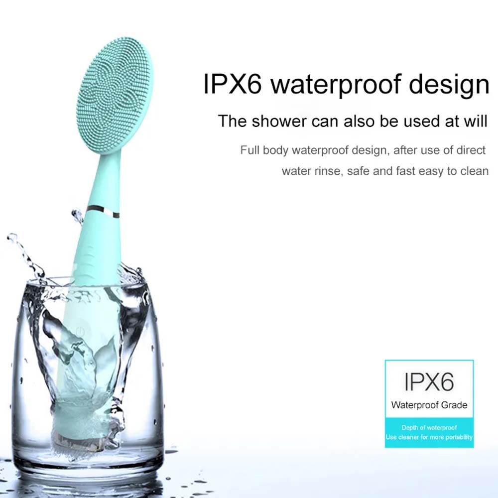 Top Selling Beauty Products Private Label Deep Face Cleansing Brush Silicone Facial Massage Cleanser