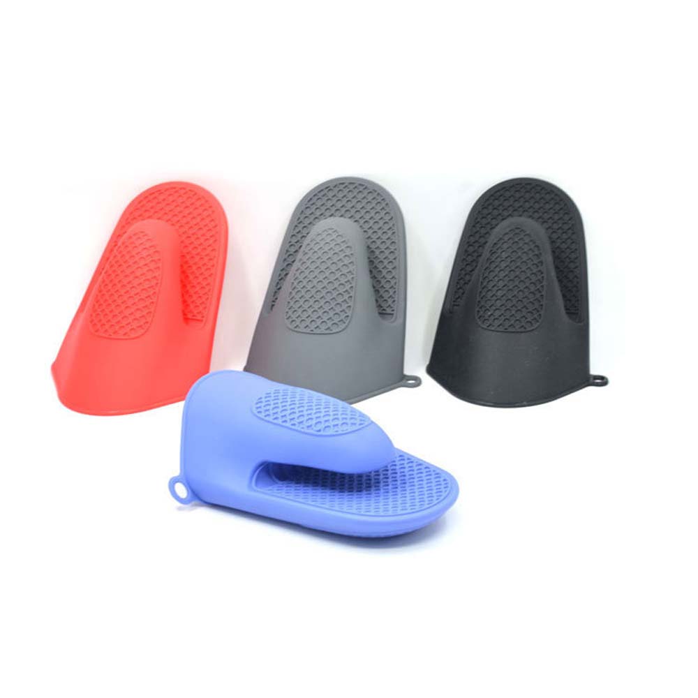 hand clip kitchen silicone heat insulation gloves home oven baking tools stock 5
