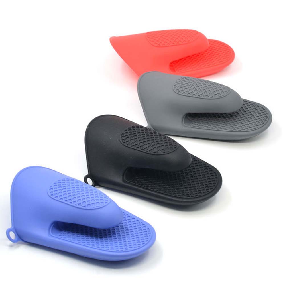 hand clip kitchen silicone heat insulation gloves home oven baking tools stock
